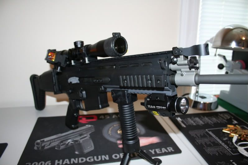 SCAR--Nightforce NXS 2.5-10 x 32, Trijicon RMR, offset mount | SIG